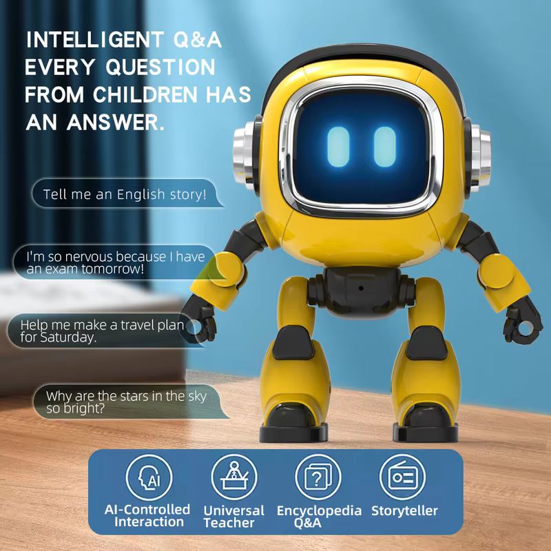 Remote Control Toys - Brinquedo Robô Inteligente com IA, Chat