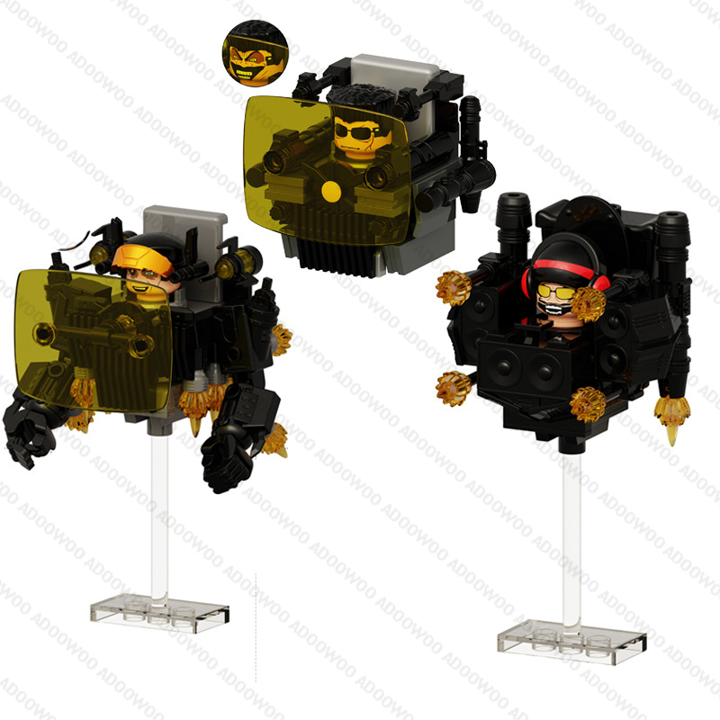DLL001 KDL818 Boneco Masculino - Building Blocks avaliação e preço