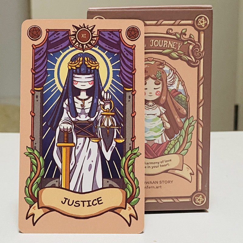 Cartas de tarô de viagem alegr - Tarot Cards Deck With Guidebook avaliação e preço