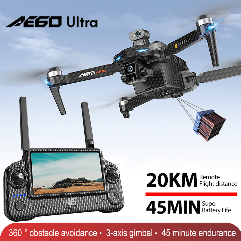 Ae60 gps drone profissional 8k - Fpv Brushless Rc Drone 4K avaliação e preço